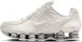 Nike Shox Sneakers Dames Wit Mesh Synthetisch - Thumbnail 1