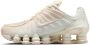 Nike Shox Sneakers Dames Wit Leer - Thumbnail 1