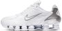 Nike Shox TL Heren Schoenen White Textil Synthetisch Foot Locker - Thumbnail 1