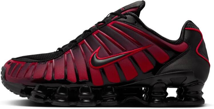 Nike Shox Heren Schoenen Zwart Maat: 40.5 Synthetisch Textil Foot Locker