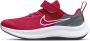 Nike star runner 3 hardloopschoenen rood grijs kinderen - Thumbnail 2