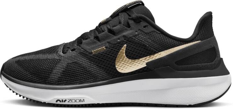 Nike Structure 25 hardloopschoenen voor dames straat Zwart