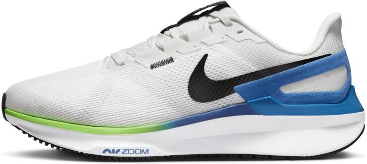 Nike Structure 25 hardloopschoenen voor heren (extra breed straat) Wit