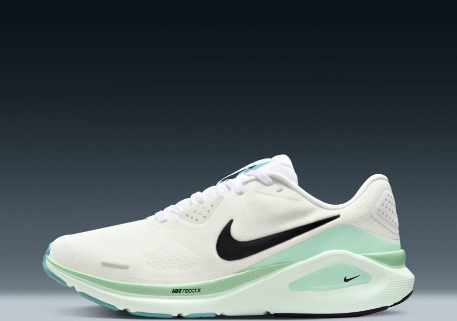 Nike Structure 26 hardloopschoenen voor dames (straat) Wit