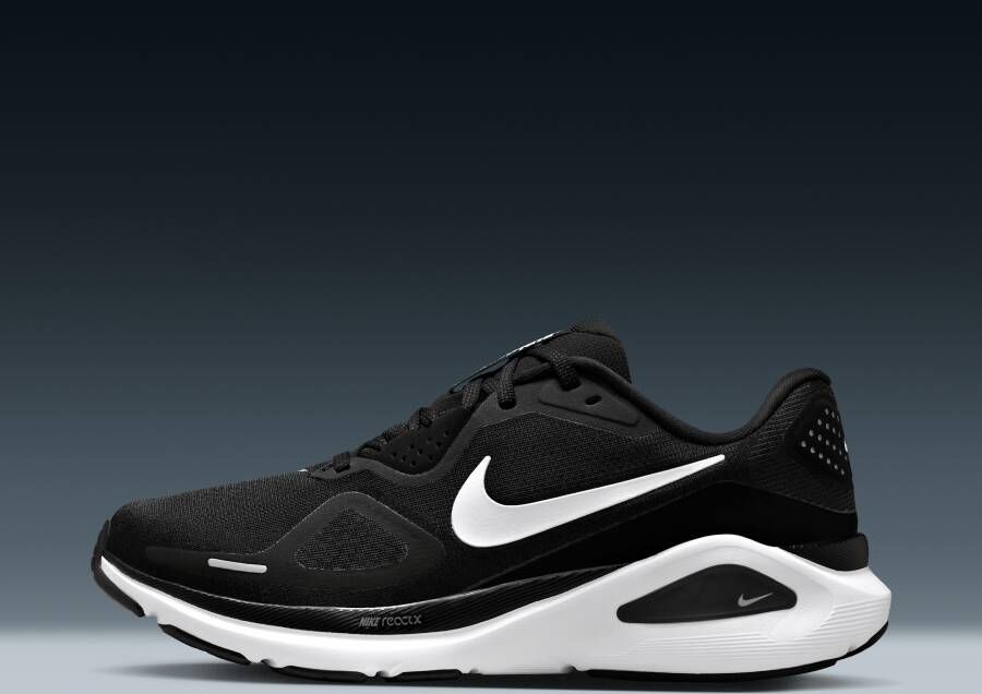 Nike Structure 26 hardloopschoenen voor dames (straat) Zwart