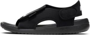 Nike Sunray Adjust 5 V2 Sandaal voor kleuters kids Zwart