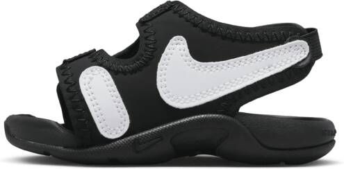 Nike Sunray Adjust 6 td Sandalen Schoenen black white maat 28