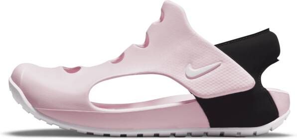 Nike sunray protect 3 sandalen zwart roze kinderen