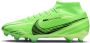 Nike Zoom Mercurial Superfly 9 Academy MDS Gras Kunstgras Voetbalschoenen (MG) Felgroen Zwart Groen - Thumbnail 1