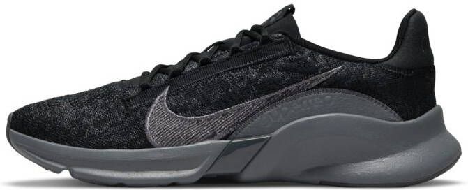 Nike SuperRep Go 3 Next Nature Flyknit Trainingsschoenen voor heren Zwart