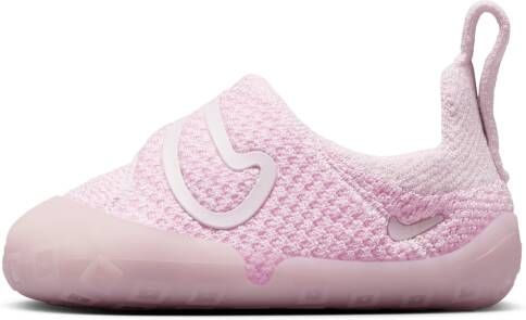 Nike Swoosh Unisex Schoenen Roze Maat: 19.5 Mesh Synthetisch Foot Locker