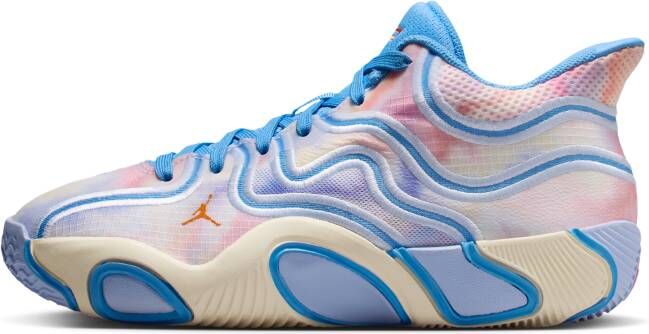 Jordan Tatum Unisex Schoenen Blauw Maat: 35.5 Leer Foot Locker