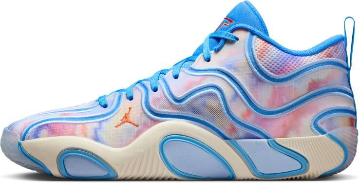 Jordan Tatum Heren Schoenen Blauw Maat: 40.5 Leer Foot Locker