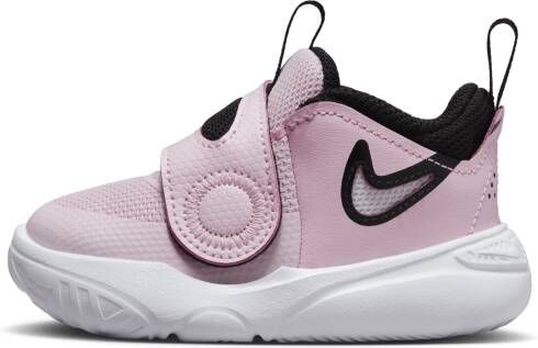 Nike Team Hustle D 11 Td Pink Foam Summit White-White-Black Basketballshoes Peuter DV8995-600