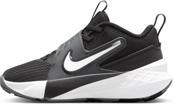 Nike Team Hustle D 12 kleuterschoenen Zwart