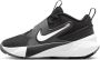 Nike Team Hustle D 12 kleuterschoenen Zwart - Thumbnail 1