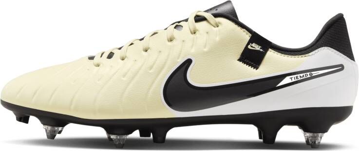 Nike Tiempo Legend 10 Academy low top voetbalschoenen (zachte ondergrond) Geel