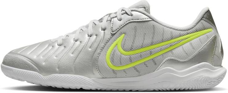 Nike Tiempo Legend 10 Academy low top zaalvoetbalschoenen Grijs