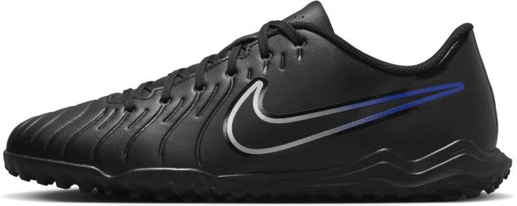 Nike Tiempo Legend 10 Club low top voetbalschoenen (turf) Zwart