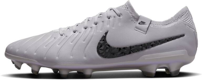 Nike Tiempo Legend 10 Elite AS FG low-top voetbalschoenen (stevige ondergronden) Grijs