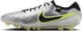 Nike Tiempo Legend 10 Elite Kunstgras Voetbalschoenen (AG) Zilver Zwart Neongeel - Thumbnail 1