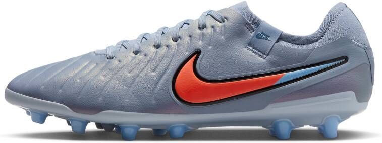Nike Tiempo Legend 10 Pro low top voetbalschoenen (kunstgras) Blauw