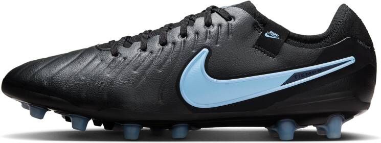 Nike Tiempo Legend 10 Pro low top voetbalschoenen (kunstgras) Zwart