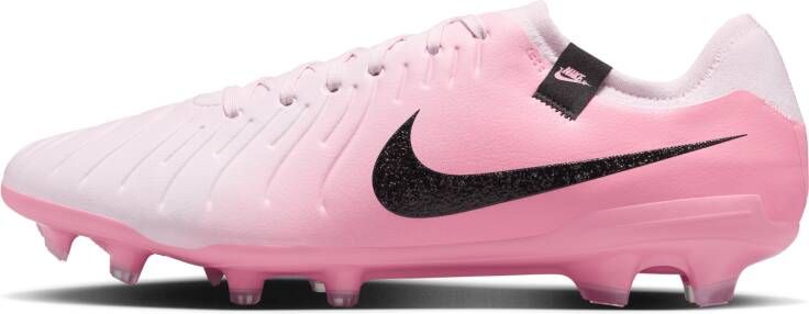 Nike Tiempo Legend 10 Pro low top voetbalschoenen (stevige ondergronden) Roze