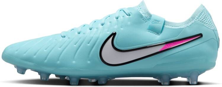 Nike Tiempo Legend 10 Elite AG-Pro low-top voetbalschoenen Blauw
