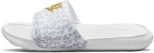 Nike Victori One Slippers met print voor dames Wit