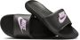 Nike Zwarte Slide Pantoffels met Arctic Pink Detail Black Dames - Thumbnail 2