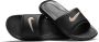 Nike Swoosh Slide Heren Slippers Zwart Black Heren - Thumbnail 2