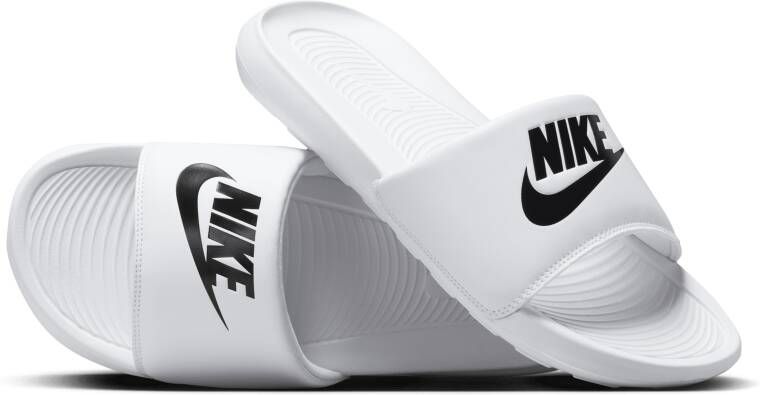 Nike Victori One Slide Sandalen Schoenen white black white maat: 47.5 beschikbare maaten:40 41 44 45 46 47.5 - Foto 3