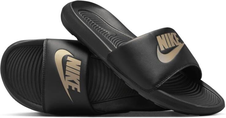 Nike Victori One Slippers Zwart Goud - Foto 3
