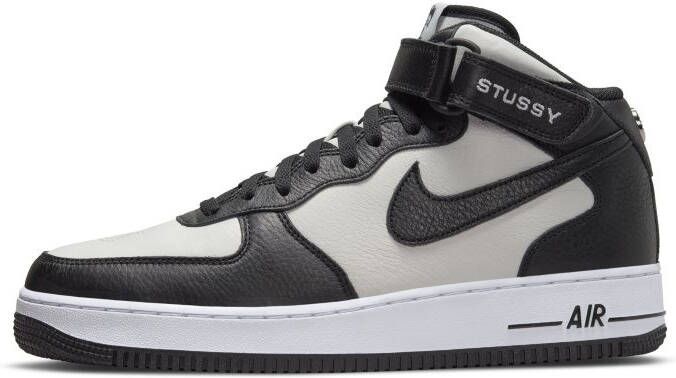 Nike x Stüssy Air Force 1 '07 Mid Herenschoen Zwart