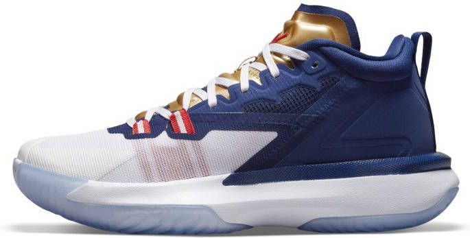 Nike Zion 1 Basketbalschoen Blauw