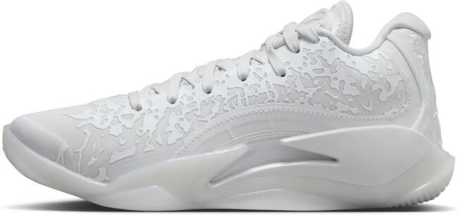 Jordan Zion Unisex Schoenen Wit Maat: 36.5 Leer Foot Locker