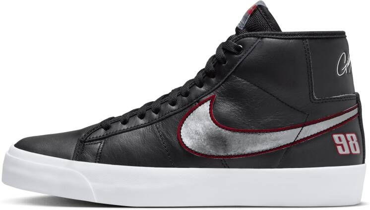 Nike Zoom Blazer Mid Pro GT skateschoenen Zwart