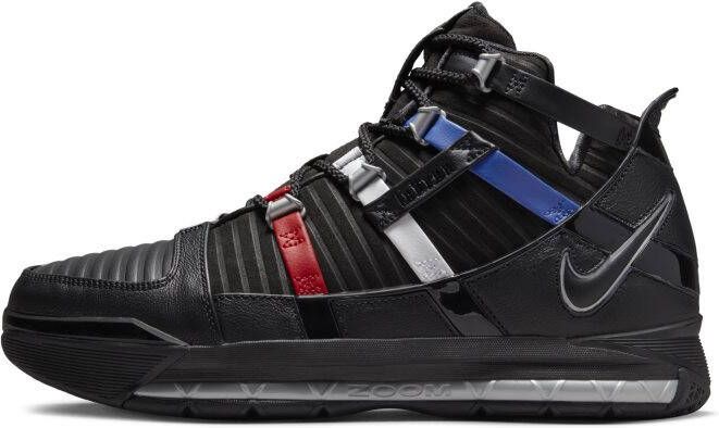 Nike Zoom LeBron 3 Herenschoenen Zwart