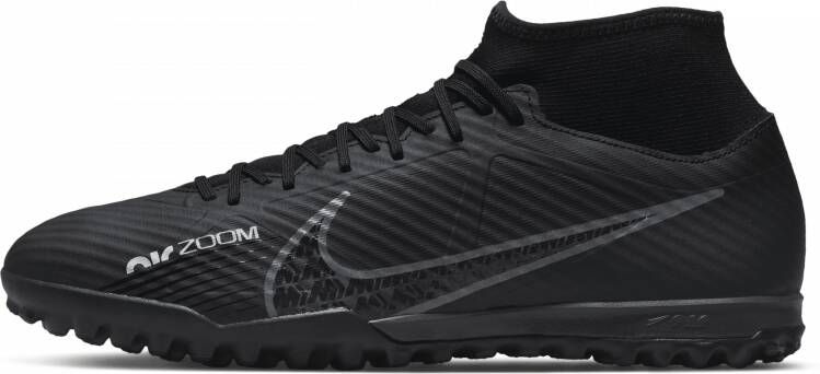 Nike Zoom Mercurial Superfly 9 Academy TF Voetbalschoenen (turf) Zwart - Foto 2