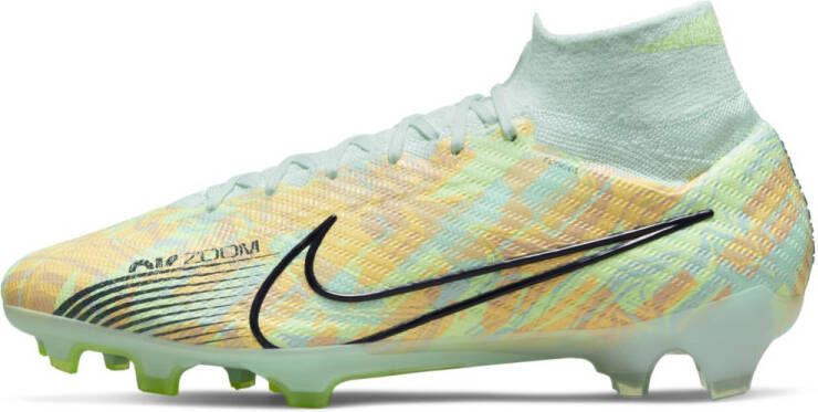 Nike Zoom Mercurial Superfly 9 Elite FG Voetbalschoenen (stevige ondergrond) Groen - Foto 2