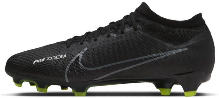 Nike Zoom Mercurial Vapor 15 Pro FG Voetbalschoen (stevige ondergrond) Zwart