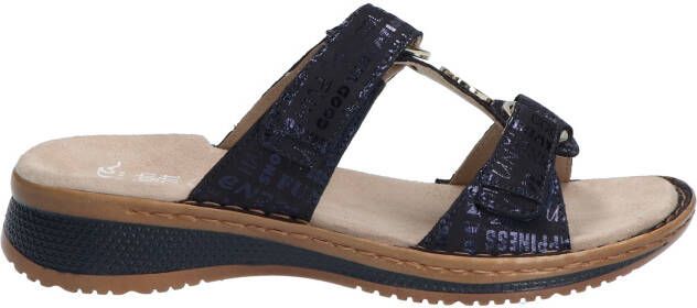 Ara Slippers Hawaï wedge heel summer shoe slippers with velcro