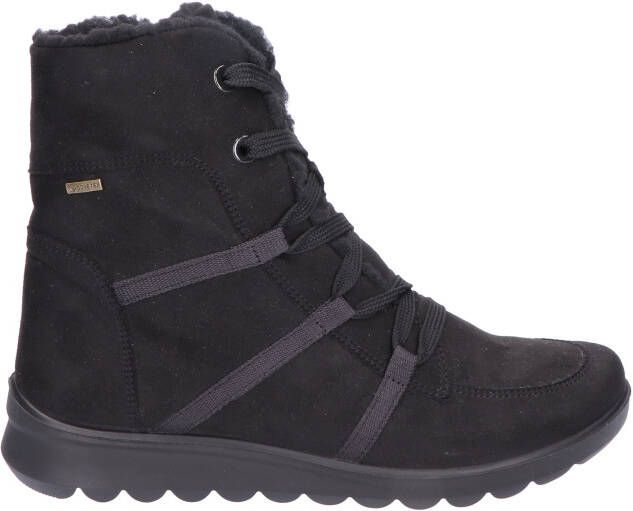 Ara 12-40409 Black H-Wijdte Veter boots