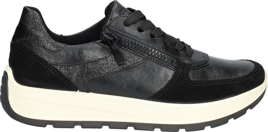 Ara -art 12-25112 01-zwart-dames-veter rits