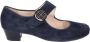 Ara Catania 12-63630-13 Blue H+ Wijdte Pumps - Thumbnail 2