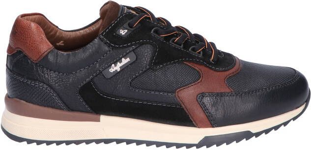 Australian Bakersville Sneakers Heren Leren Sneaker Zwart - Foto 9