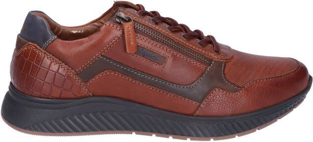 Australian Hatchback Cognac Black G+ Wijdte Veterschoenen