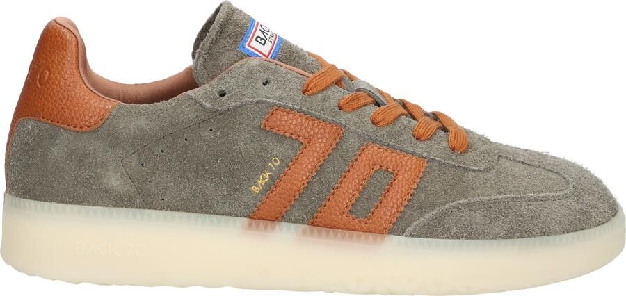 Back 70 Boston LS02 Long Suede Olive