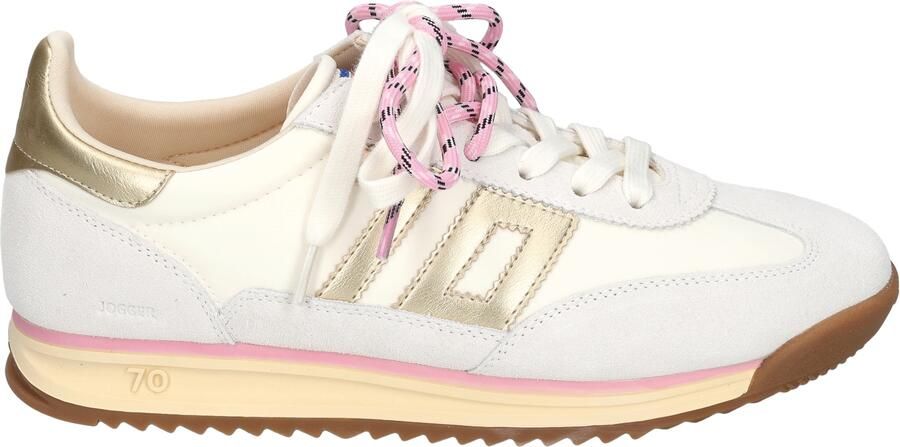 BACK70 Lage Sneakers Dames Jogger Maat: 42 Materiaal: Textiel Kleur: Wit - Foto 6